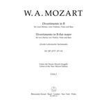 Divertimento for two Horns, two Violins, Viola and Bass in B-flat major K. 287 (271b, 271 H) "Zweite Lodronische Nachtmusik"
