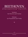 Sonatas for Pianoforte and Violin (Volume II)