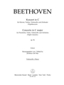 Concerto for Pianoforte, Violin, Violoncello and Orchestra C major op. 56 "Triple Concerto"