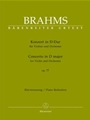 Concerto In D Major  Opus 77
