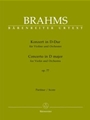 Concerto for Violin and Orchestra D major op. 77
