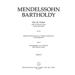 Der 42. Psalm "Wie der Hirsch schreit" (Psalm 42 "As the Hart Pants") op. 42