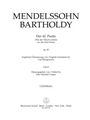 Der 42. Psalm "Wie der Hirsch schreit" (Psalm 42 "As the Hart Pants") op. 42