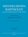 Psalm 98 Sing to the Lord a new-made Song op. posth. 91 MWV A 23