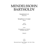 Symphony A major op. 90 "Italian" (1833-1834)