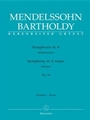 Symphony A major op. 90 "Italian" (1833-1834)