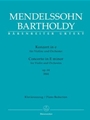 Concerto for Violin and Orchestra E minor op. 64