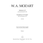 Symphony D major (based on Serenade K. 320)