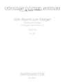 Vom Abend zum Morgen for Soprano and alto flute in G op. 62 (2004-05)