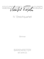 IV. String Quartet (2009)