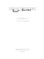 invocation VI for soprano and bass flute (2002/03)