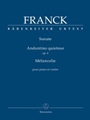 Sonata, Andantino Quietoso op. 6, & Melancolie