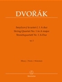String Quartet #1 In A Major  Op2  Parts