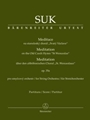 Meditation on the Old Czech Hymn "St Wenceslas" for String Orchestra op. 35a