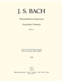 Ascension Oratorio BWV 11