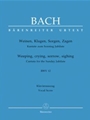 Weeping, crying, sorrow, sighing BWV 12 -Cantata for the Sunday Jubilate-