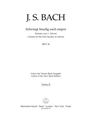 Schwingt freudig euch empor BWV 36 -Cantata for the First of Advent- (Final version)