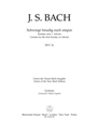 Schwingt freudig euch empor BWV 36 -Cantata for the First of Advent- (Final version)