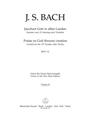 Praise ye God thruout creation BWV 51 -Cantata for the 15th Sunday after Trinity-