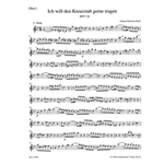 I will my cross-staff gladly carry BWV 56 "Cross Staff Cantata (Kreuzstabkantate)" -Cantata for the