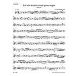 I will my cross-staff gladly carry BWV 56 "Cross Staff Cantata (Kreuzstabkantate)" -Cantata for the
