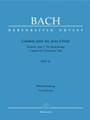 Gelobet seist du, Jesu Christ BWV 91 -Cantata for Christmas Day-