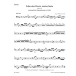 Praise thou the Lord, o my spirit -Cantata for soloists, choir and Orchestra- (Urtext of the New Bac