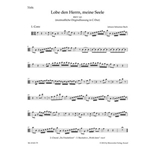 Praise thou the Lord, o my spirit -Cantata for soloists, choir and Orchestra- (Urtext of the New Bac