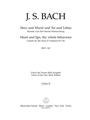 Heart and lips, thy whole behaviour BWV 147 -Cantata for the Feast of Visitation B. V. M.-