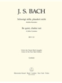 Be quiet, chatter not BWV 211 "Coffee Cantata"