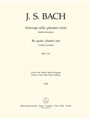 Be quiet, chatter not BWV 211 "Coffee Cantata"