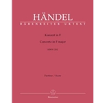 Concerto in F major HWV 331