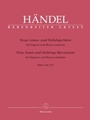 Nine Amen and Halleluja Movements for Soprano and Basso continuo HWV 269-277
