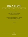 Sonata Movement in c minor from the F.A.E. Sonata  WoO2