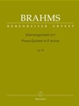 Piano Quintet F minor op. 34
