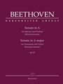 Sonata for Pianoforte and Violin in A major op. 47 "Kreutzer Sonata"