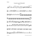 Concerto for two Violoncellos, Strings and Basso continuo in G minor RV 531