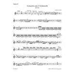 Concerto for two Violoncellos, Strings and Basso continuo in G minor RV 531