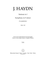 Symphony F minor Hob. I:49 "La passione"