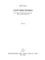 canti della tenebra (2011/2012) -Five Lieder for mezzo-soprano and piano-