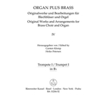 organ plus brass, Band IV: Cathedral Sounds (Arrangements for brass choir and organ)