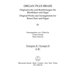 organ plus brass, Band IV: Cathedral Sounds (Arrangements for brass choir and organ)