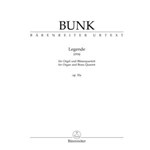 Legende for Organ and Brass Quartet op. 55a (1914)