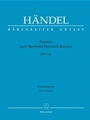 Passion nach Barthold Heinrich Brockes HWV 48