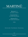 Concerto for Violin and Orchestra no. 1 H 226
