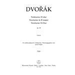 Nocturne for String Orchestra in B major op. 40