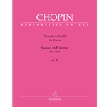 Sonata in B Minor Opus 58