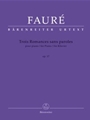 Trois Romances sans paroles for Piano op. 17 N 52