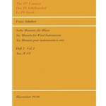 sechs Menuette fur Blaser D 2D (Heft 2)