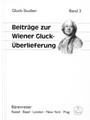 Beitrage zur Wiener Gluck-Überlieferung